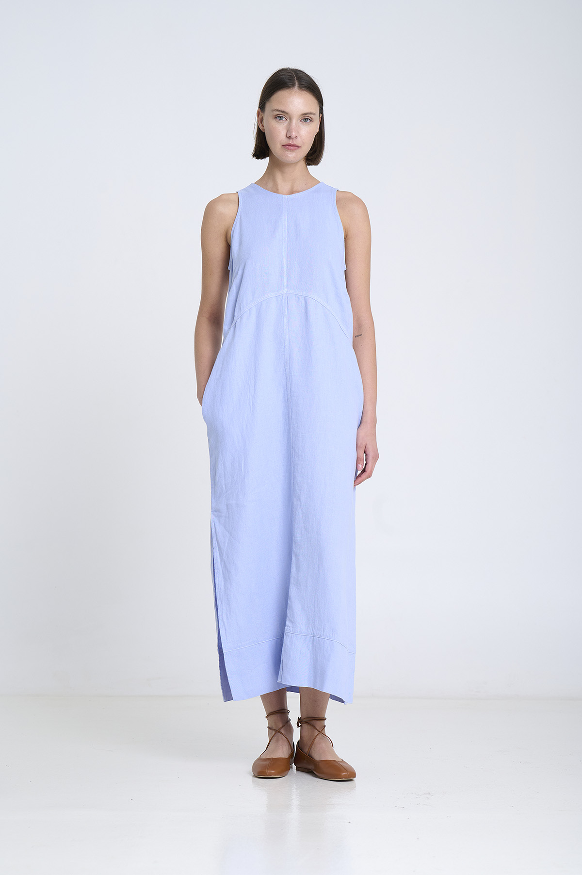 Long Linen Dress
