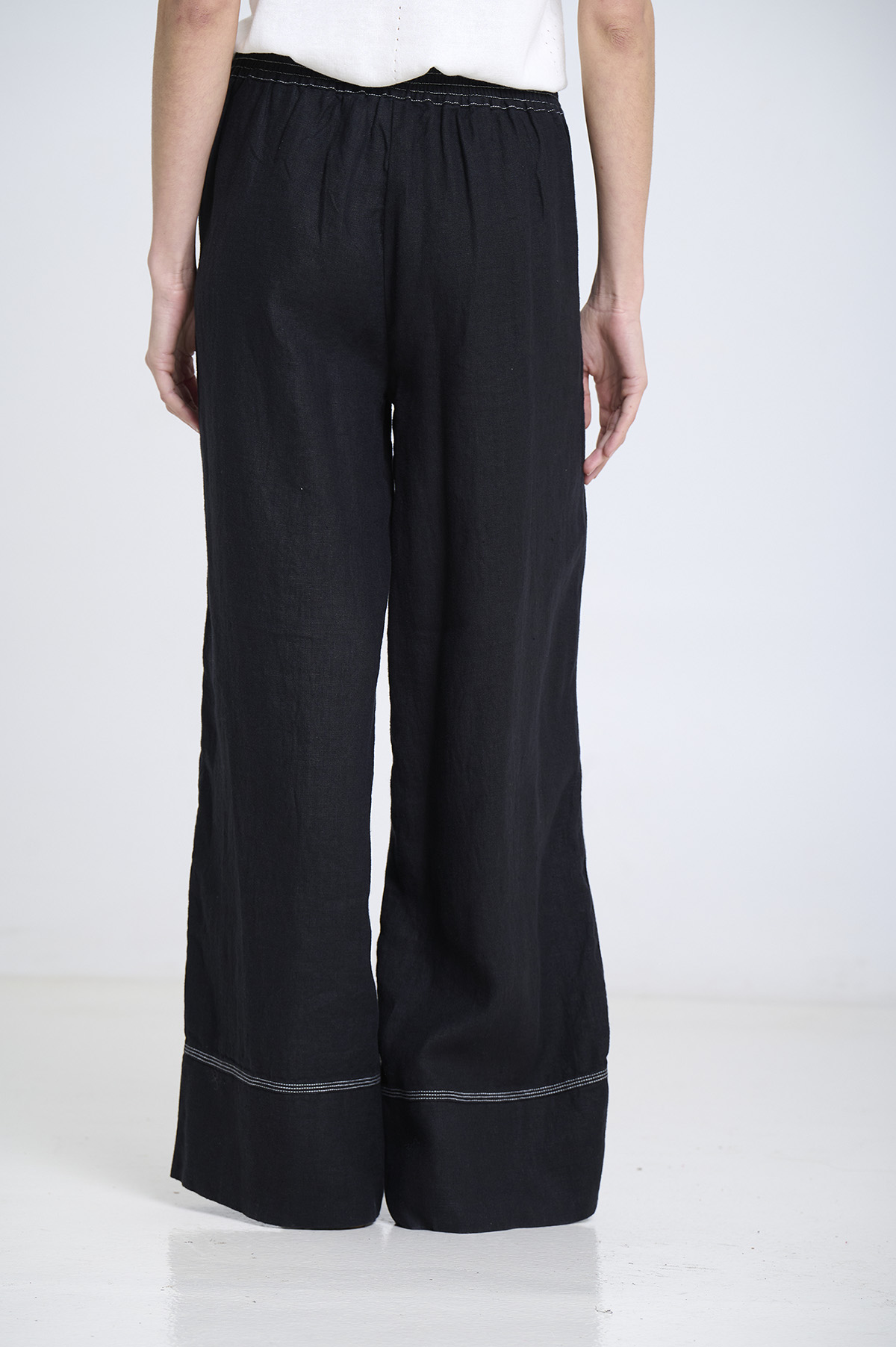 Straight Linen Pants 3
