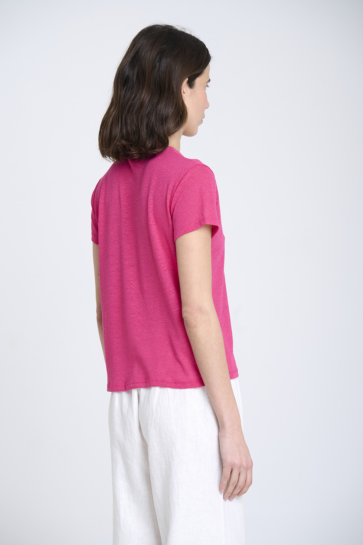 V-Neck Short Sleeve T-Shirt 4