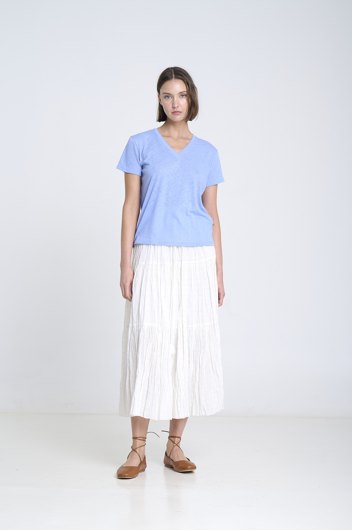 V-Neck Short Sleeve T-Shirt