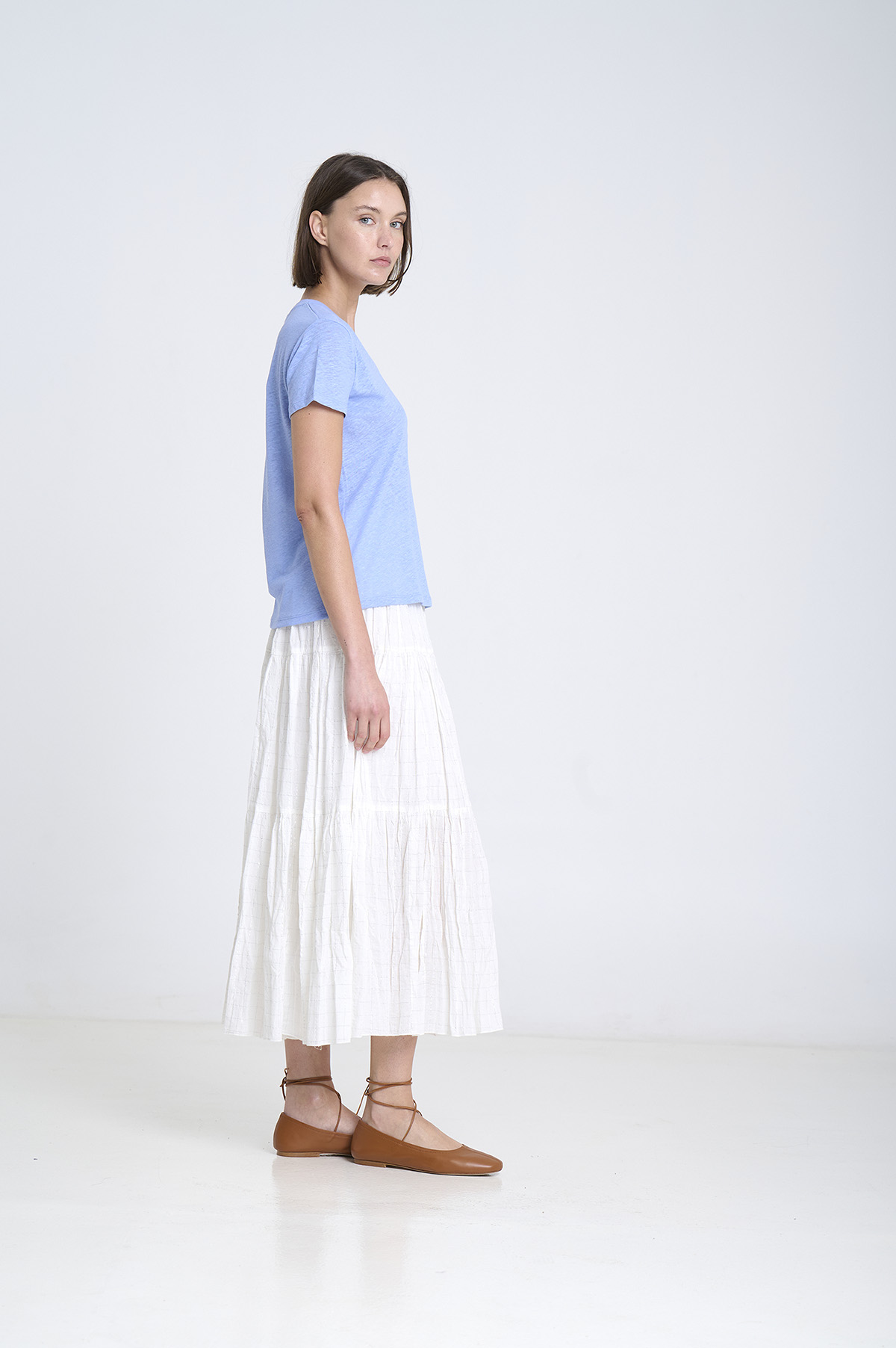 V-Neck Short Sleeve T-Shirt 2