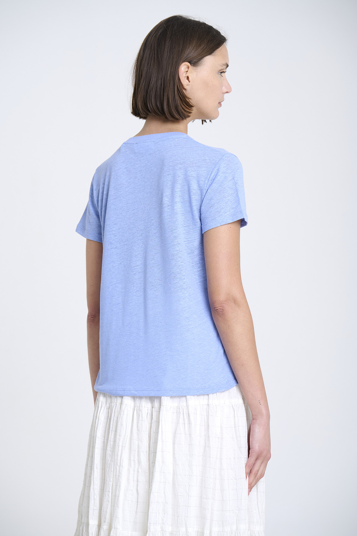 V-Neck Short Sleeve T-Shirt 3