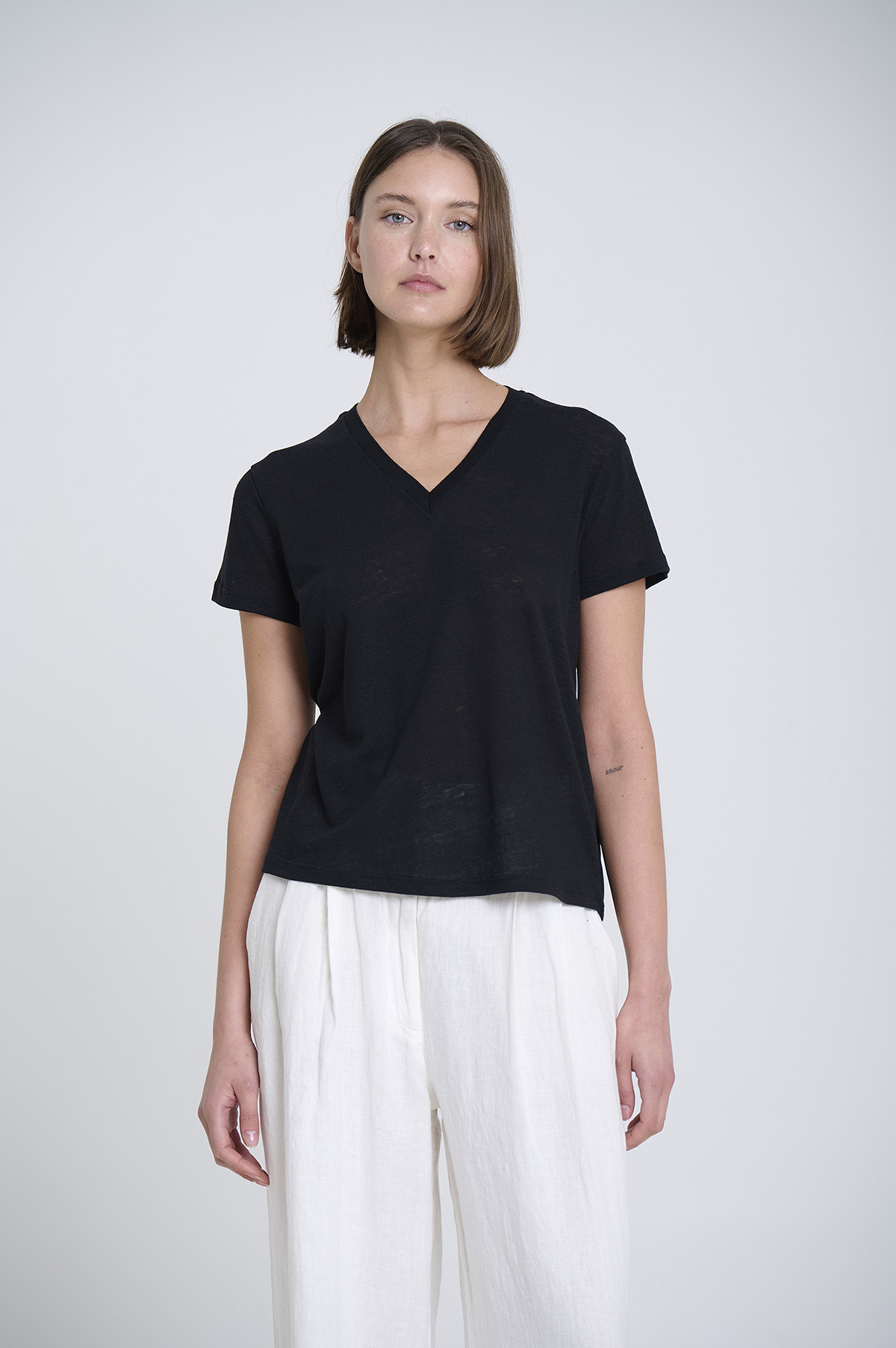 V-Neck Short Sleeve T-Shirt