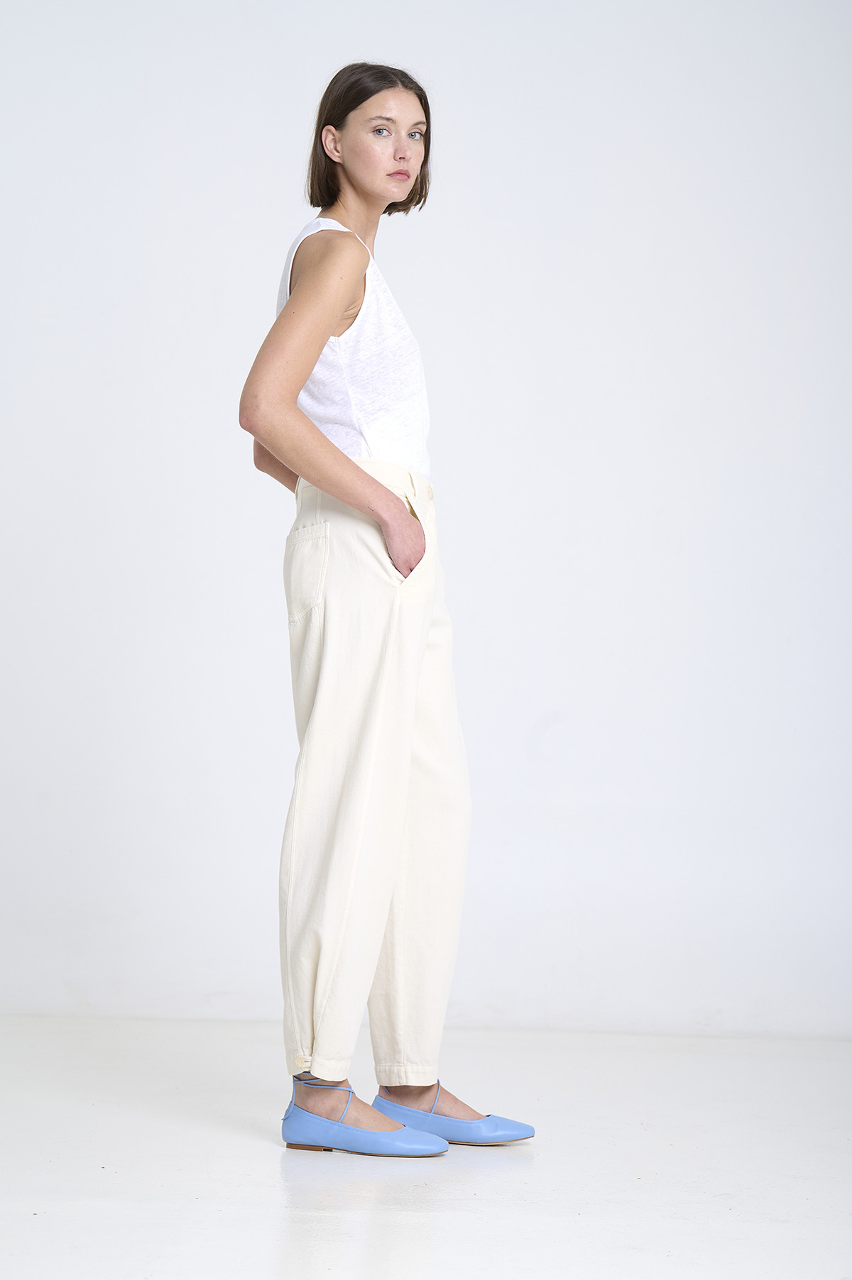 Cross-Over Circular Knit Top 2