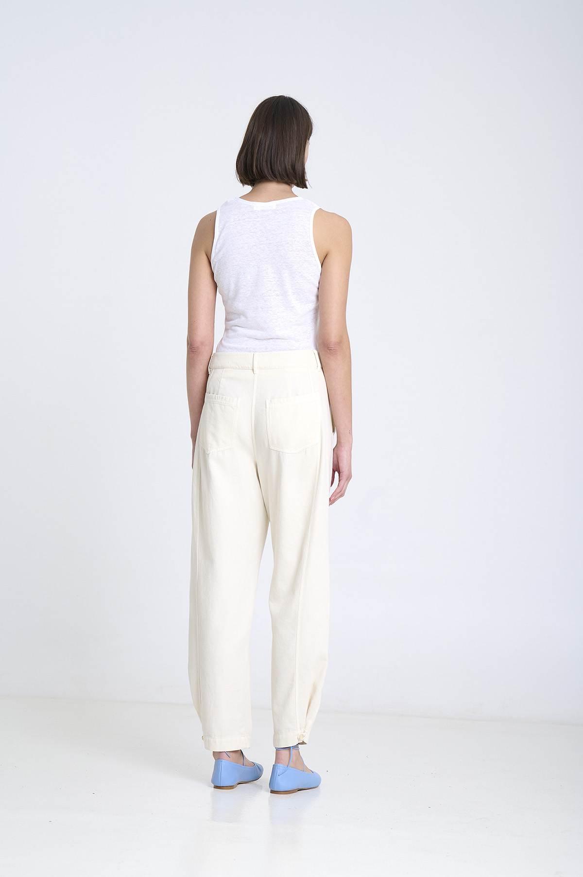 Cross-Over Circular Knit Top 4