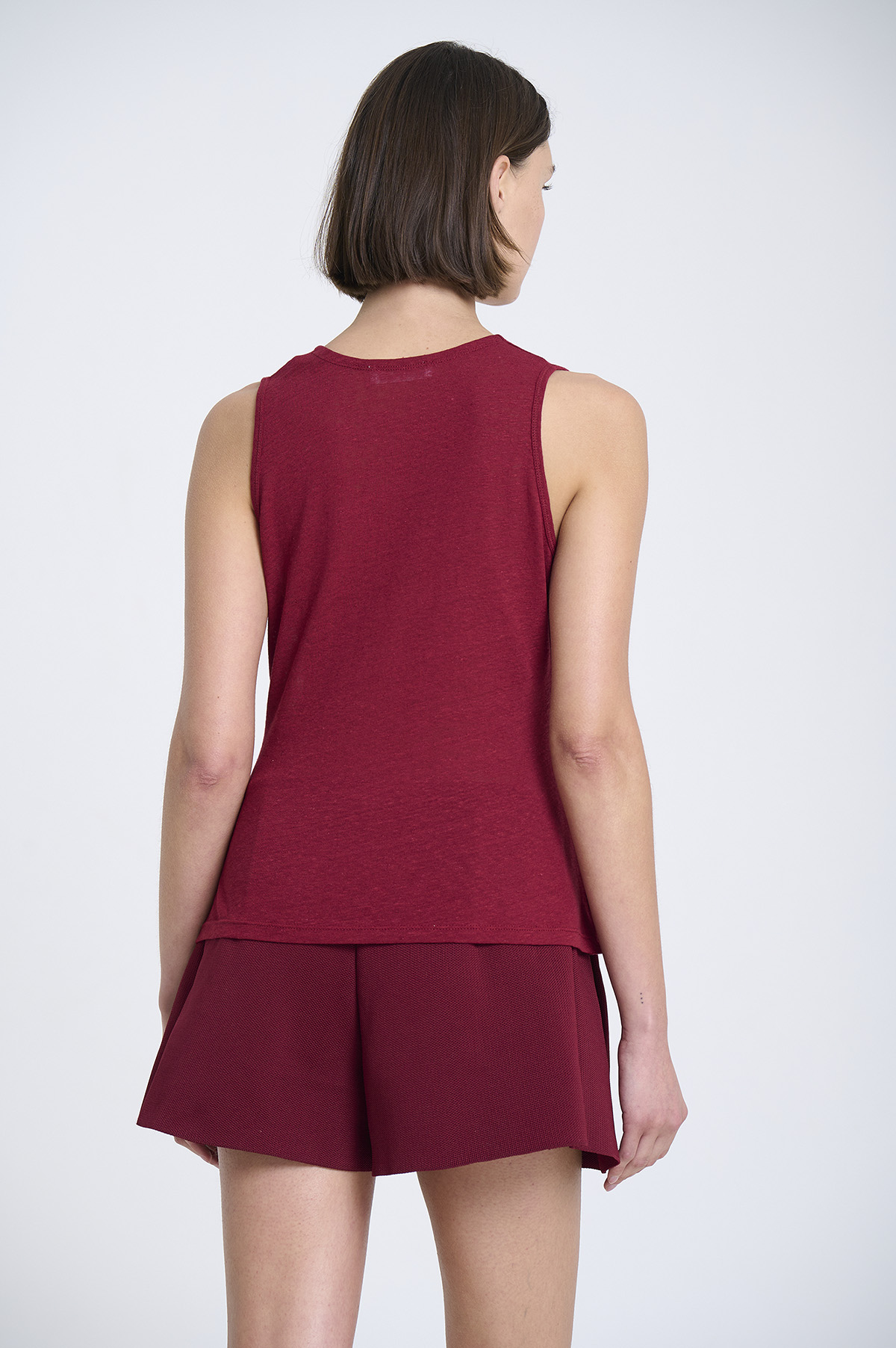 Cross-Over Circular Knit Top 4