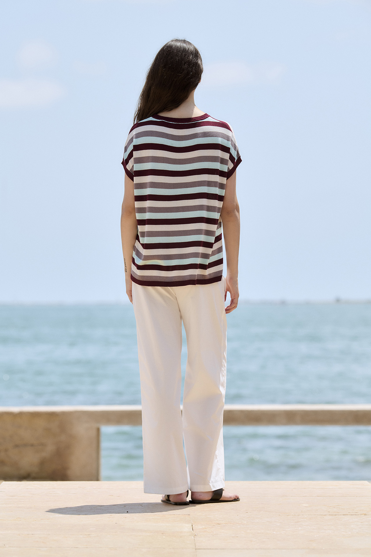 Jersey listado oversize 1