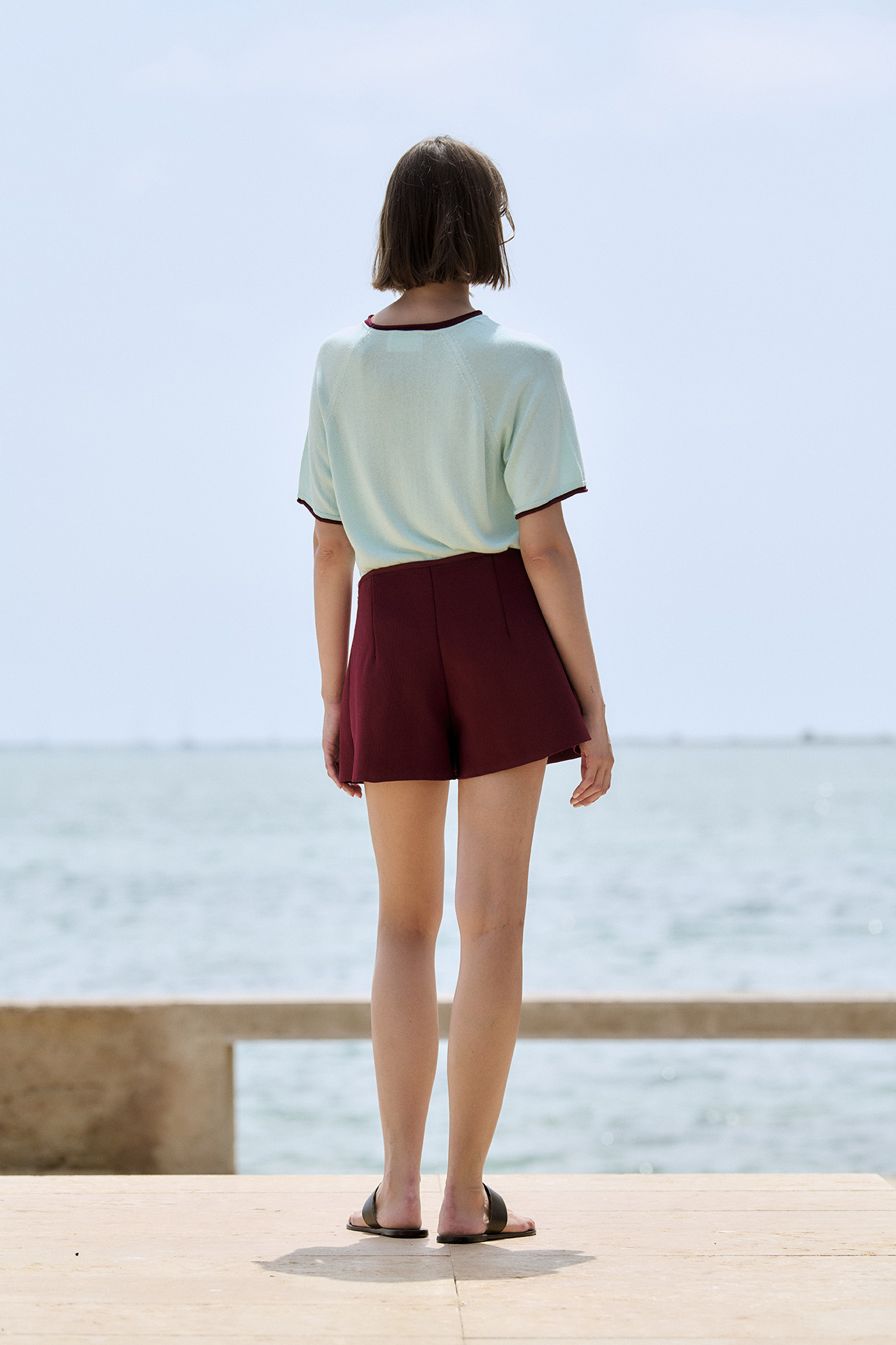 Jersey escote redondo manga corta 1