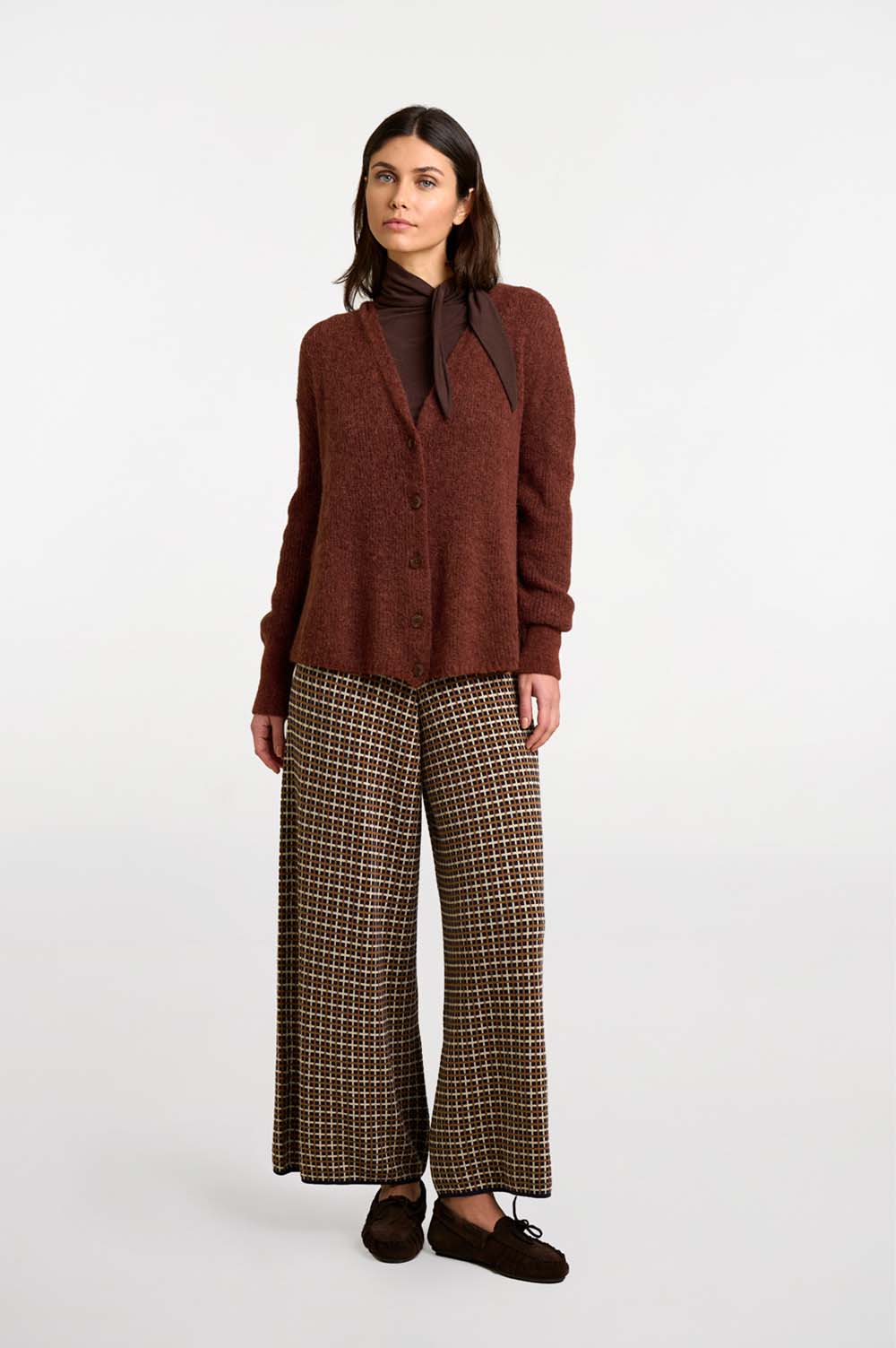 Jacquard pants 1