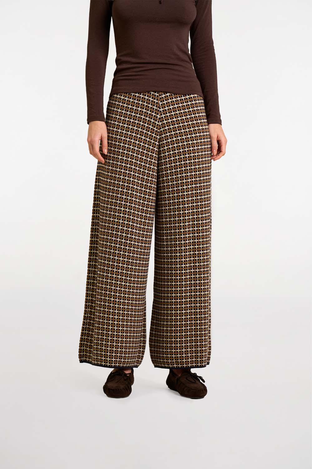 Jacquard pants 2