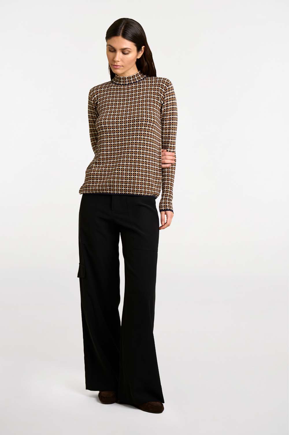 Jacquard sweater 1