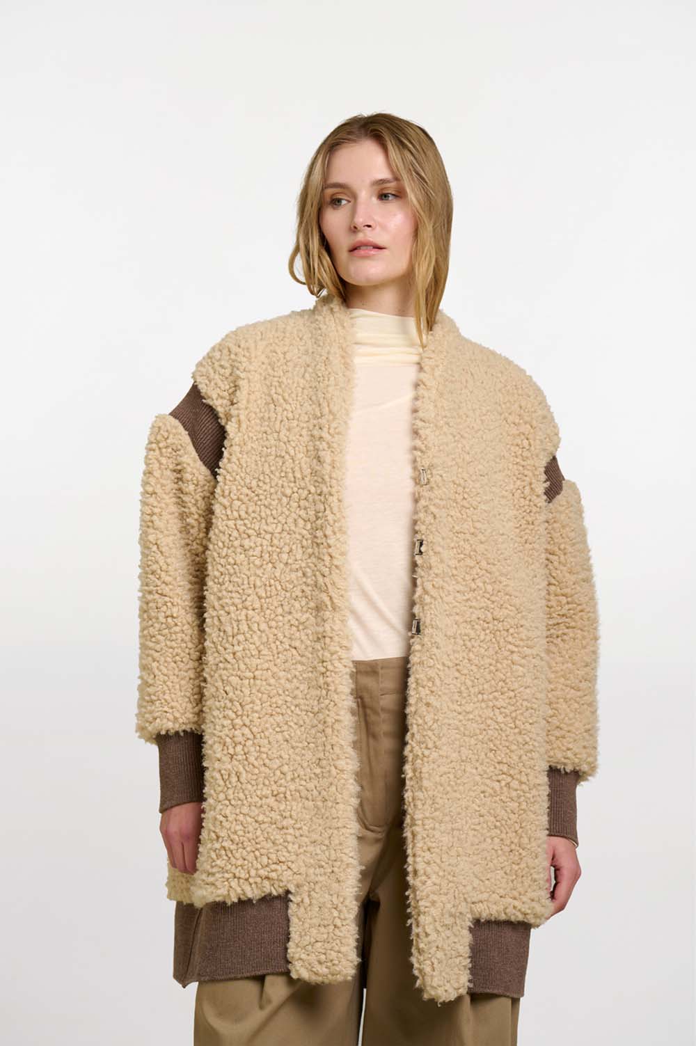 Oversized teddy coat 2