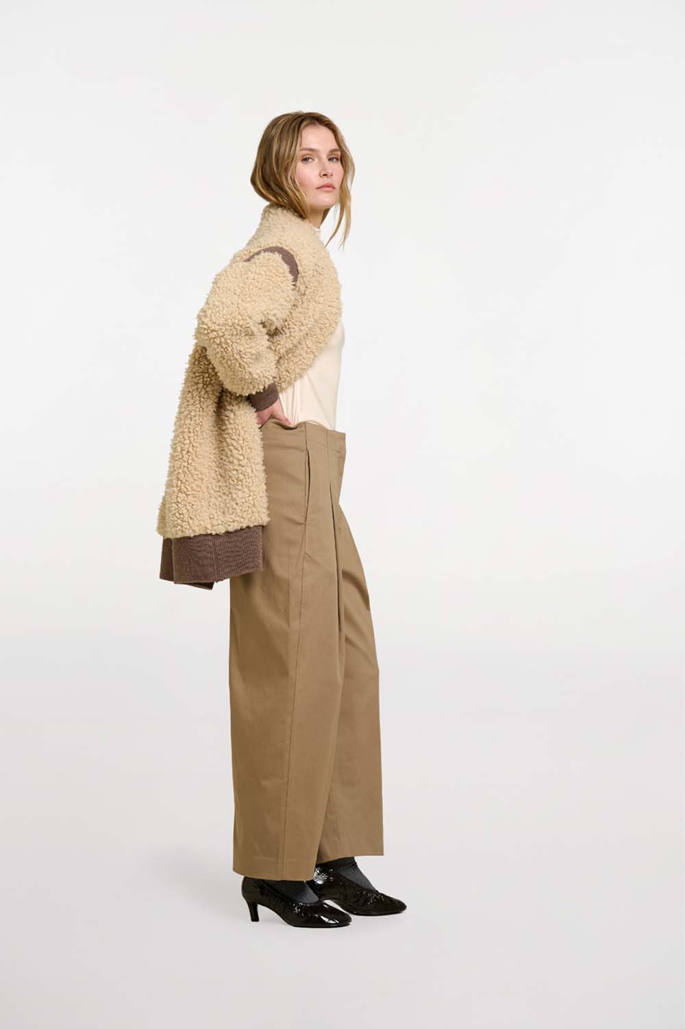 Oversized teddy coat 3