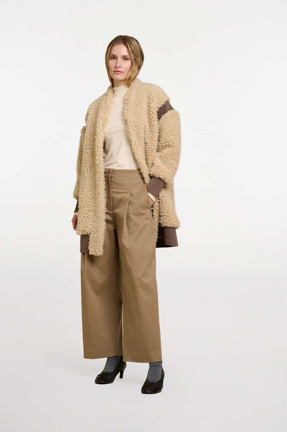 Oversized teddy coat 1