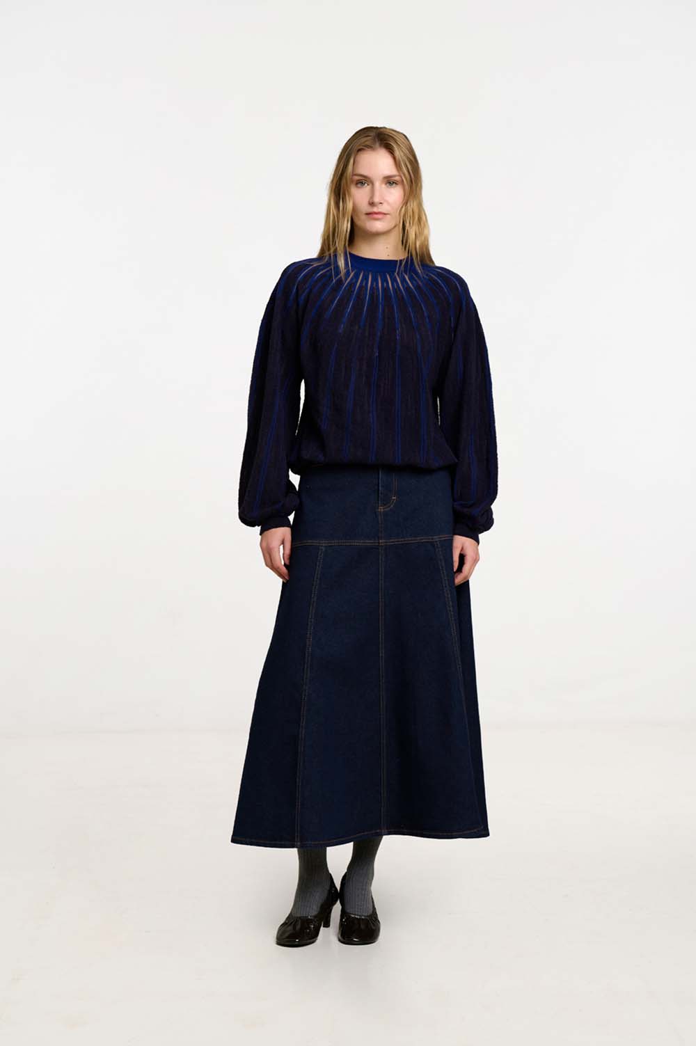 Radial knit sweater | ICONIC PIECES 1