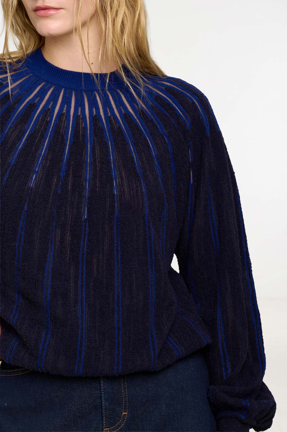 Radial knit sweater | ICONIC PIECES 3
