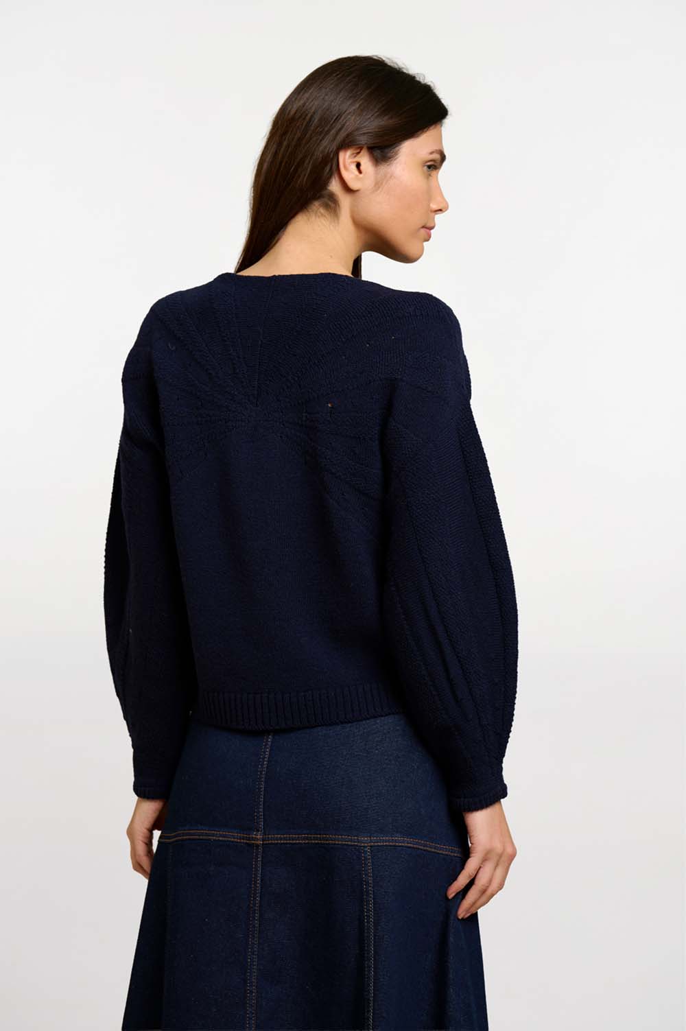 Radial knit sweater | ICONIC PIECES 4