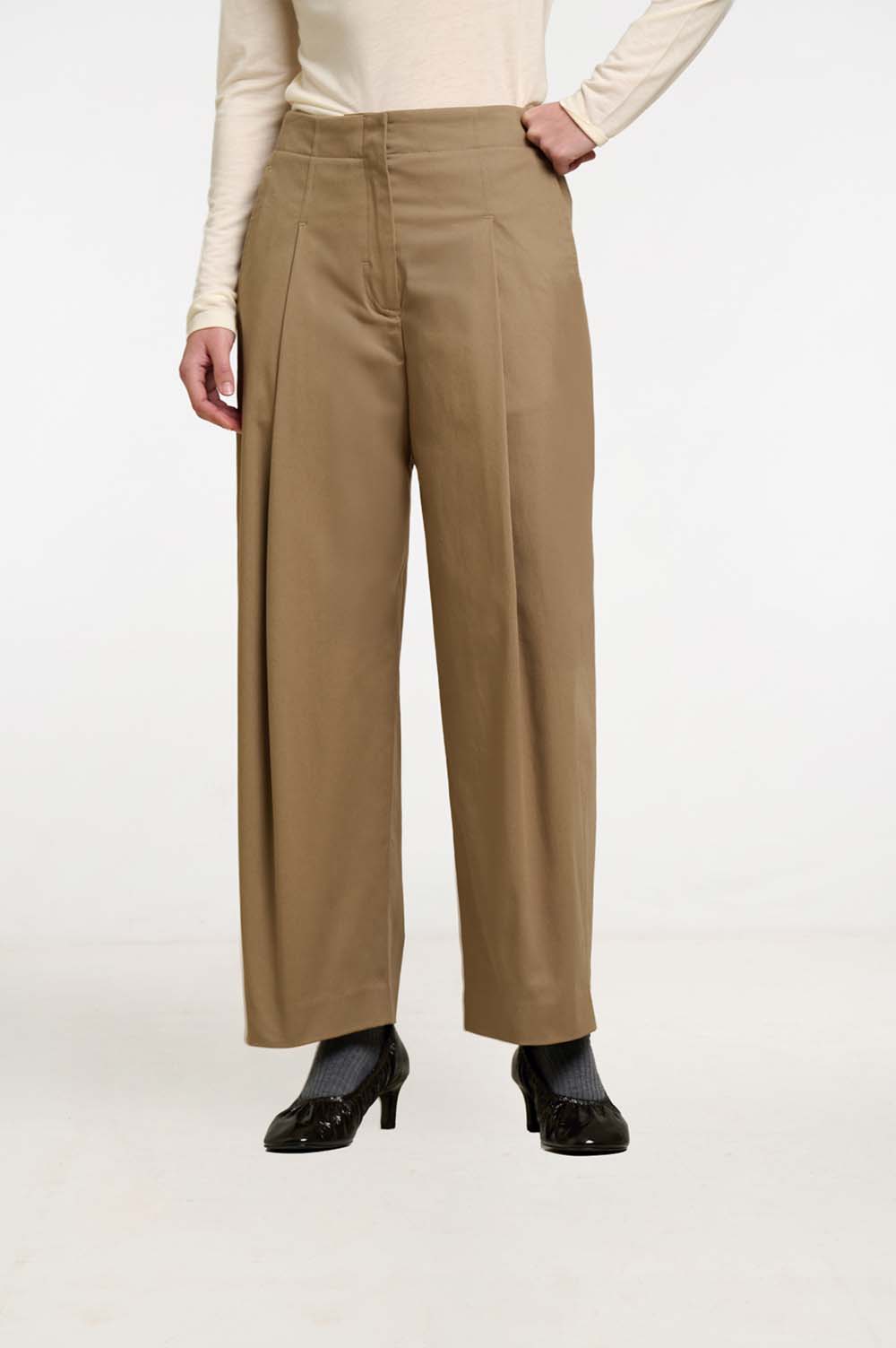 Pleated pants 2