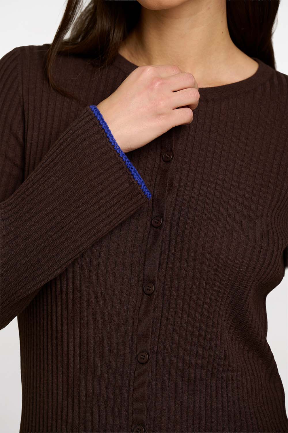 Ribbed crochet cardigan 3