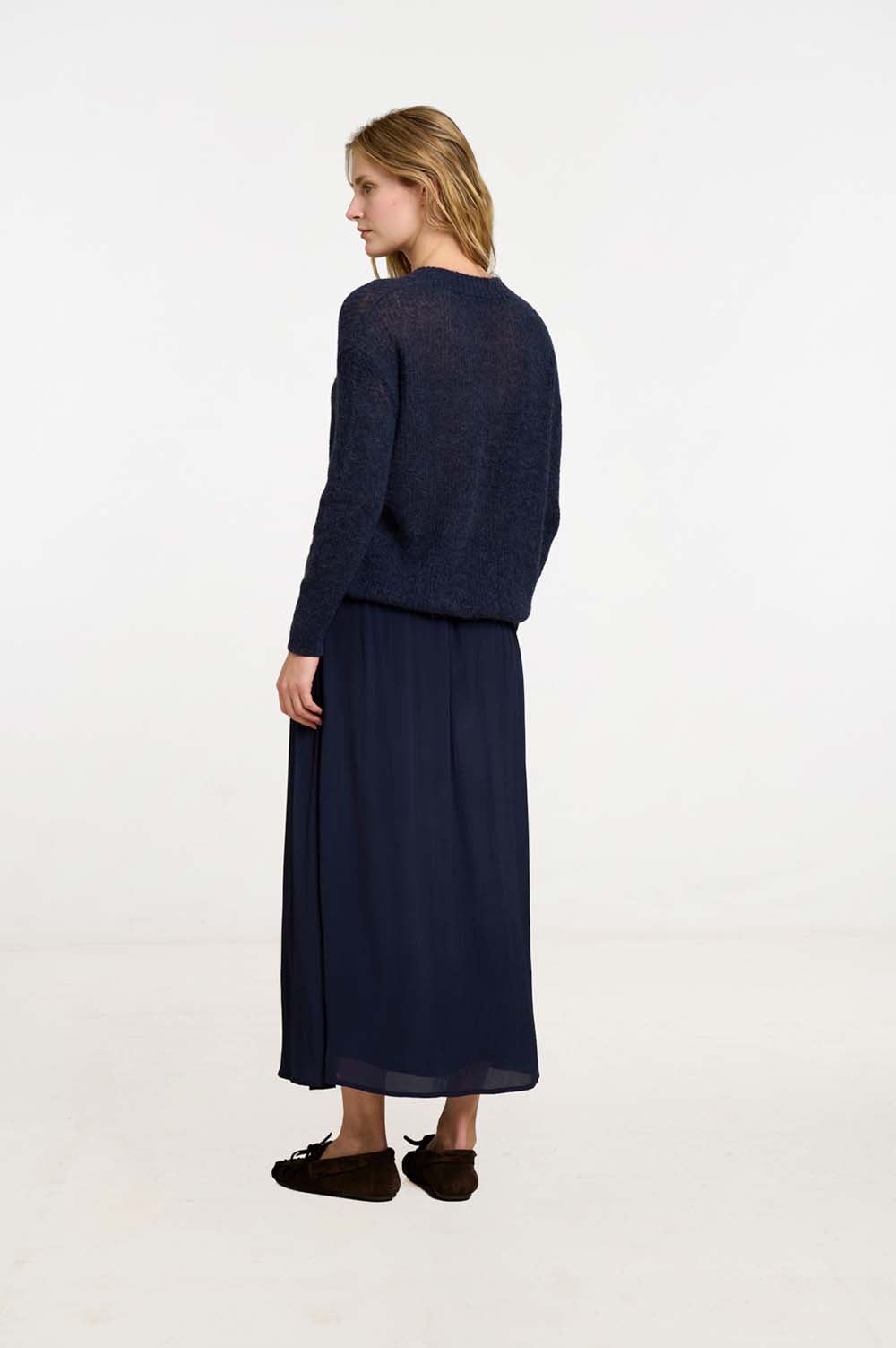 Seed stitch sweater 4