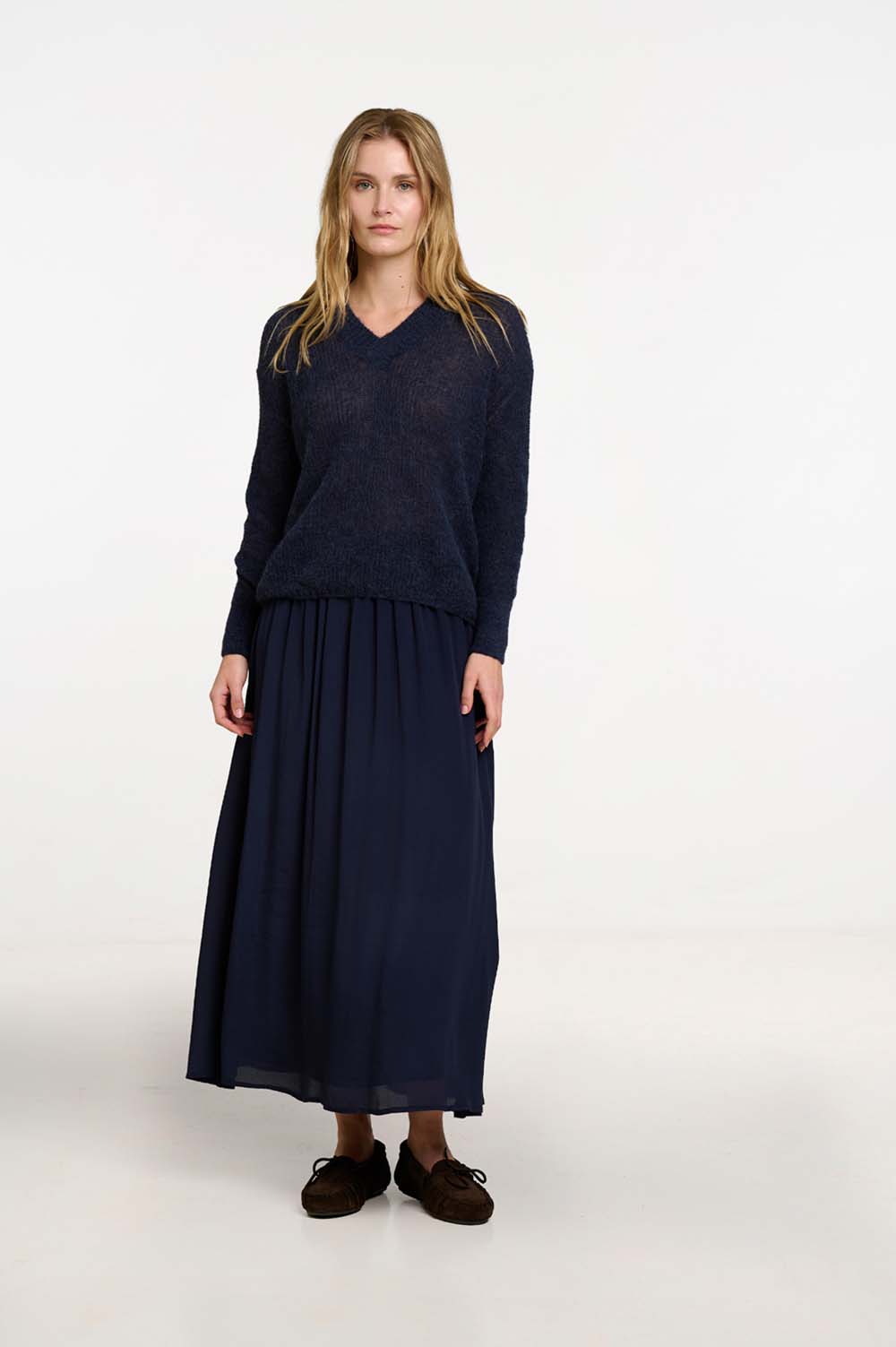 Seed stitch sweater 1