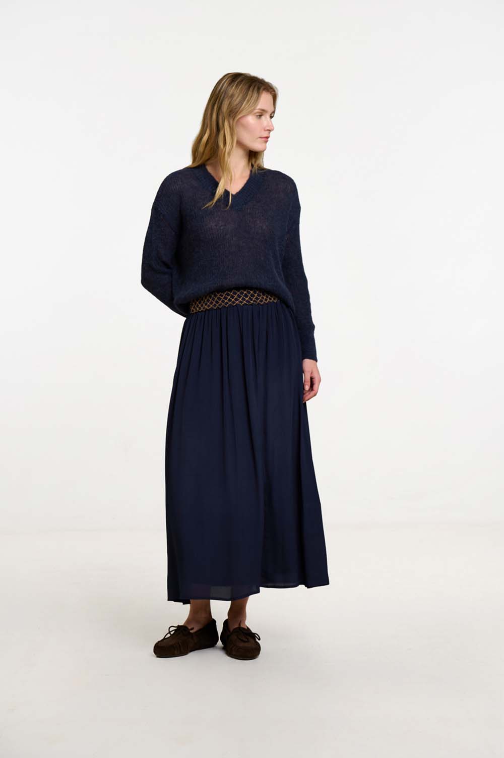 Seed stitch sweater 2