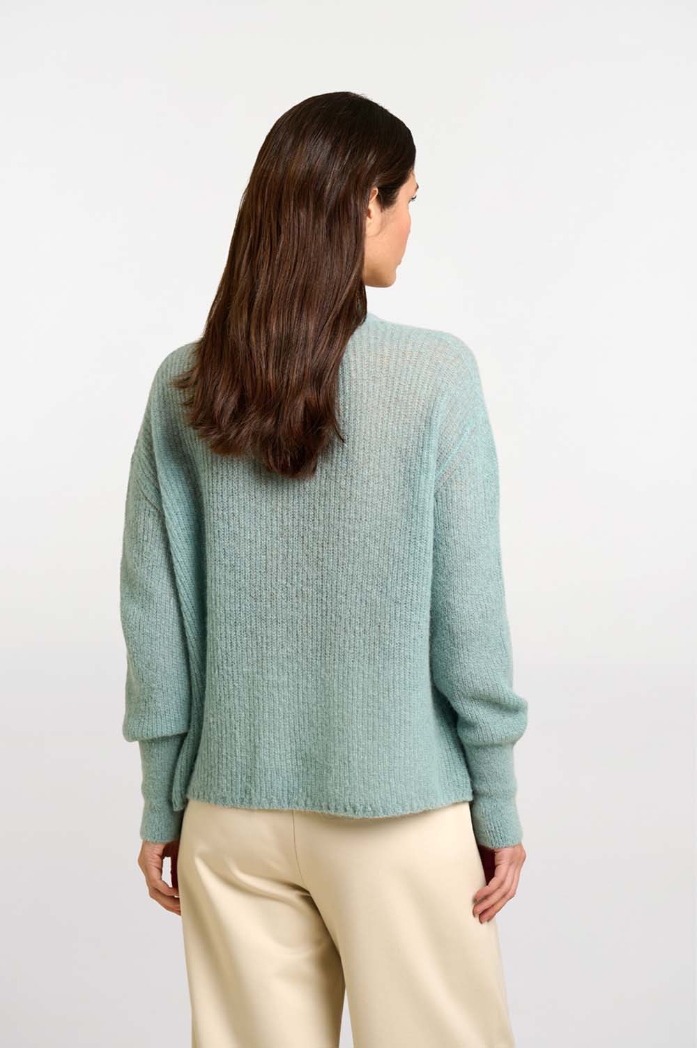 Seed stitch cardigan 4