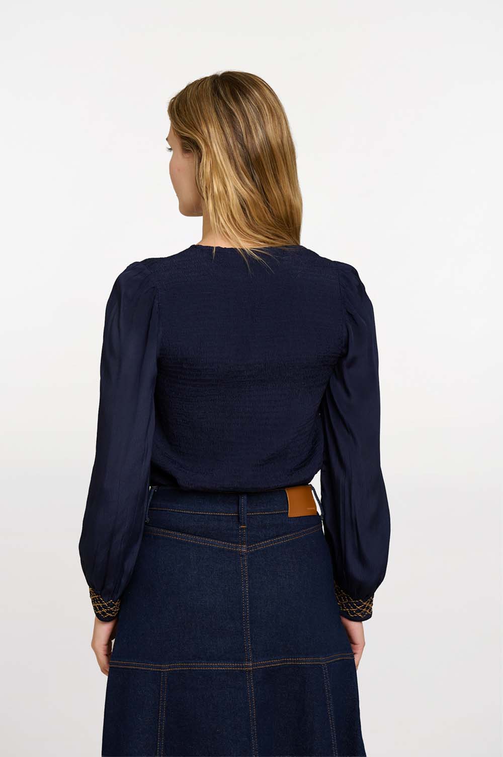 Smocked blouse 5