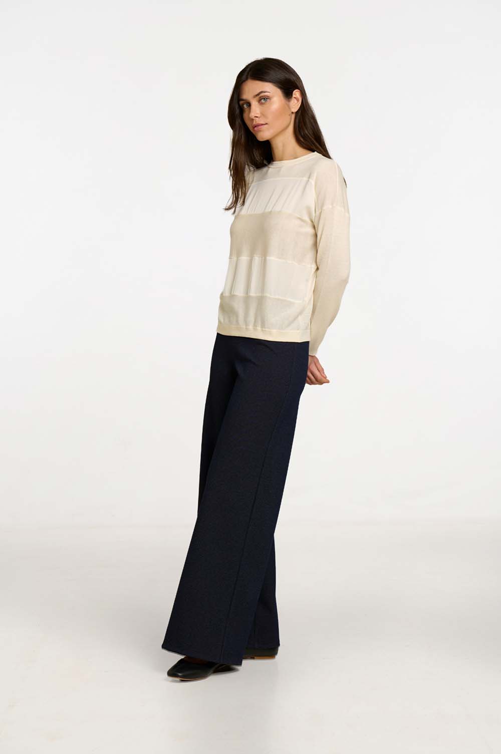 Two-material sweater | ICONIC PIECES 1