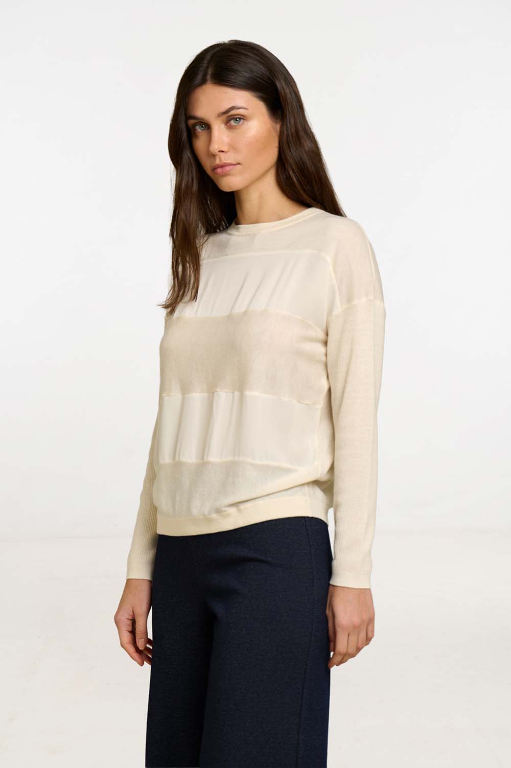 Two-material sweater | ICONIC PIECES 2