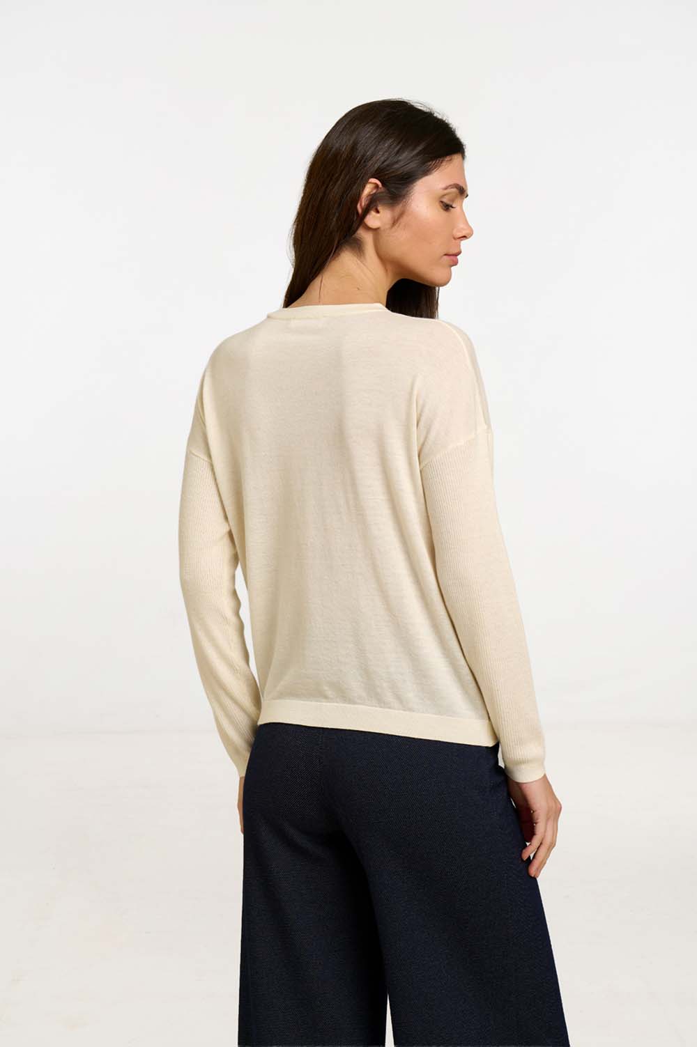Two-material sweater | ICONIC PIECES 4
