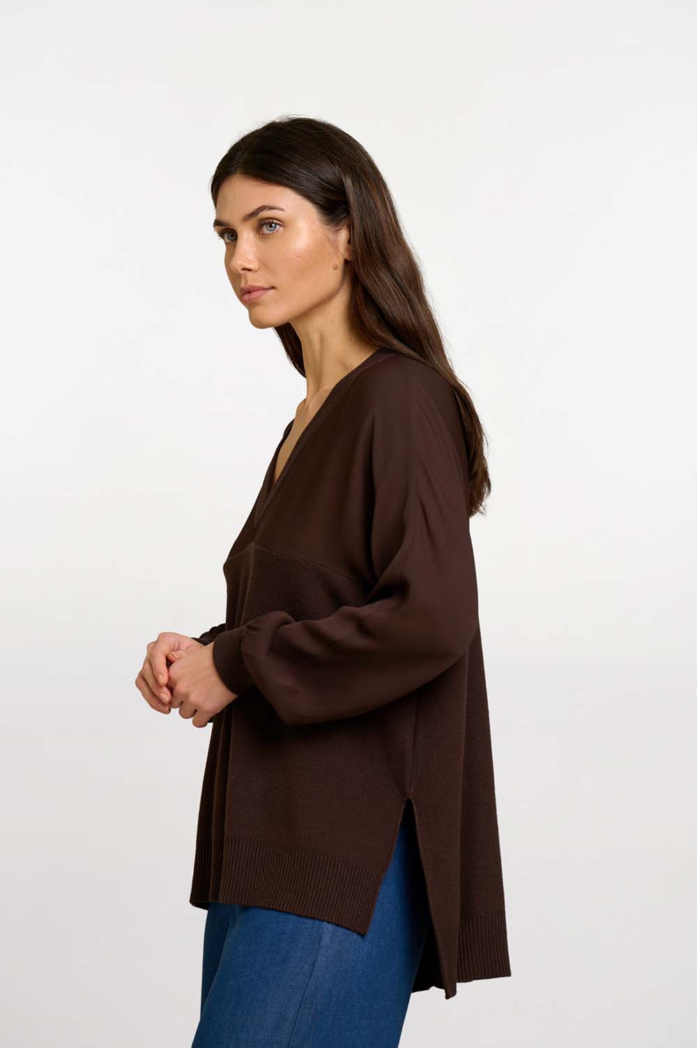Mixed-material sweater | ICONIC PIECES 2