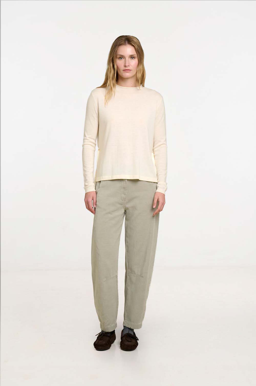 Mixed-material sweater | ICONIC PIECES 1