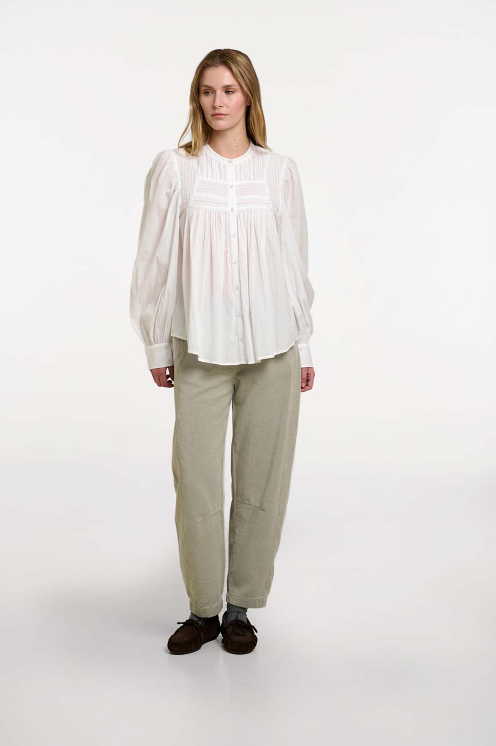 Romantic cotton blouse 1
