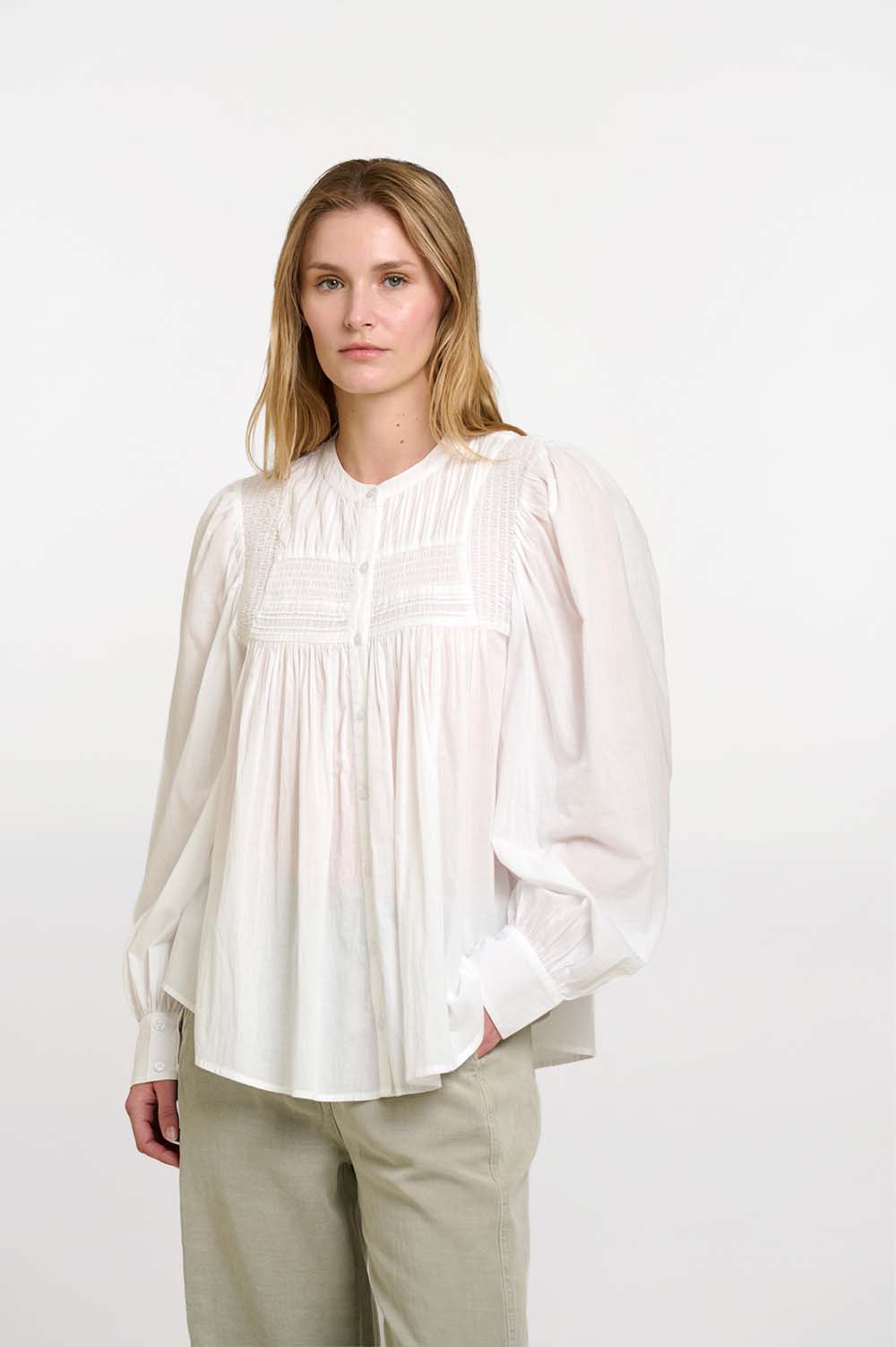 Romantic cotton blouse 2