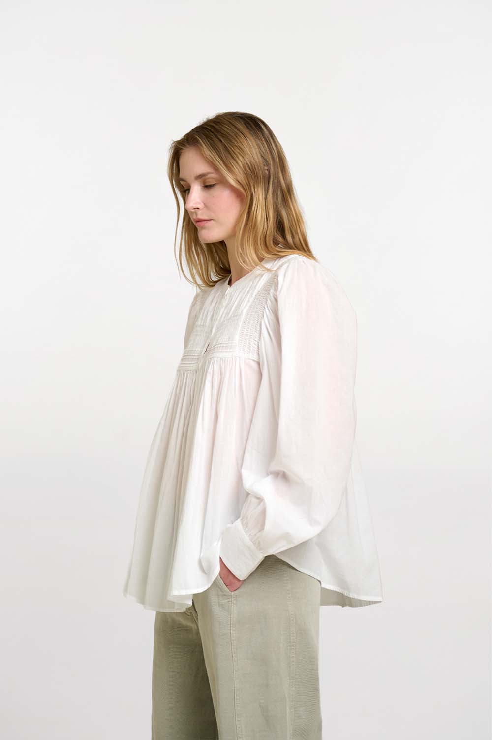 Romantic cotton blouse 3