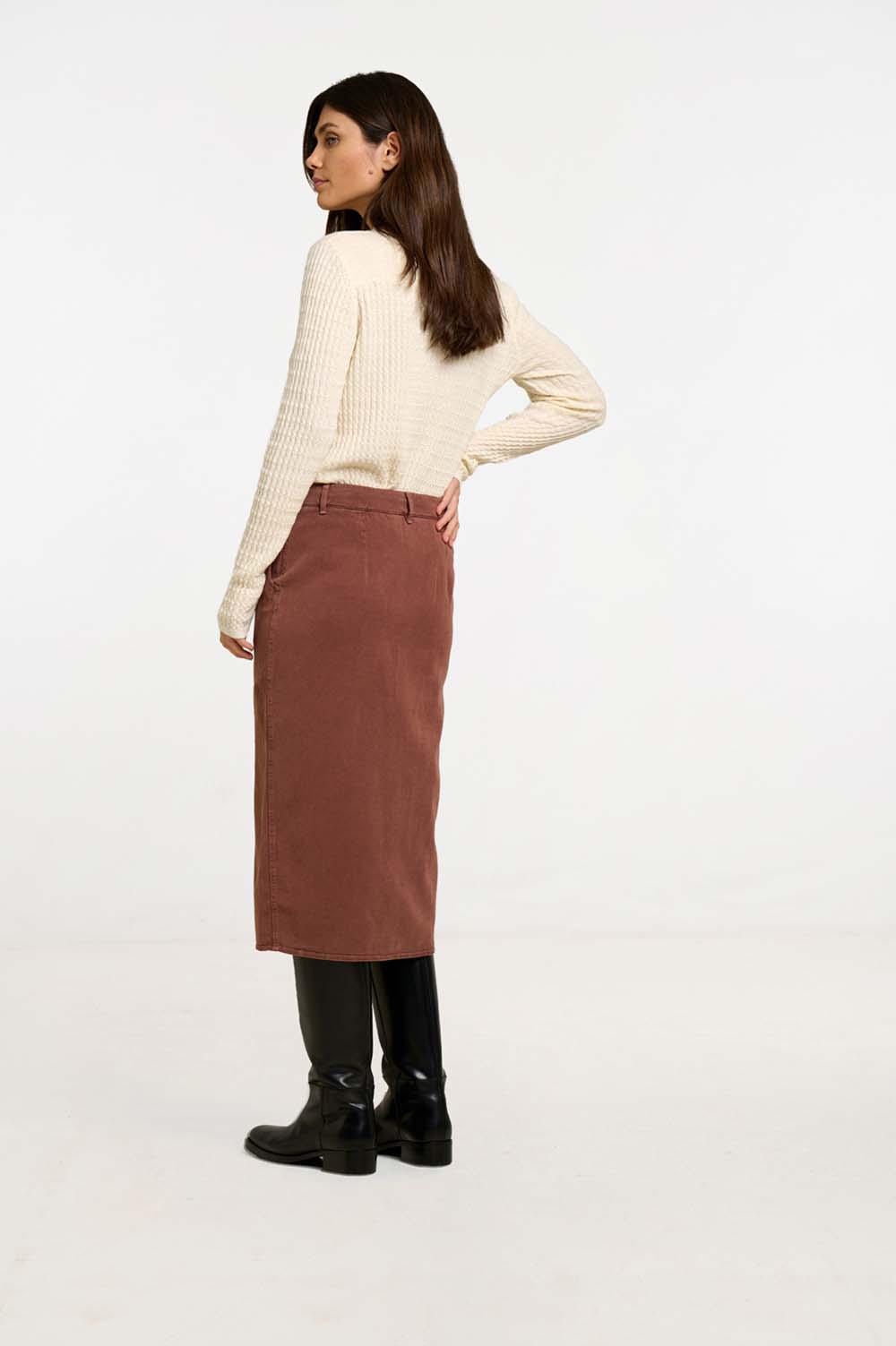 Textured knit sweater 4