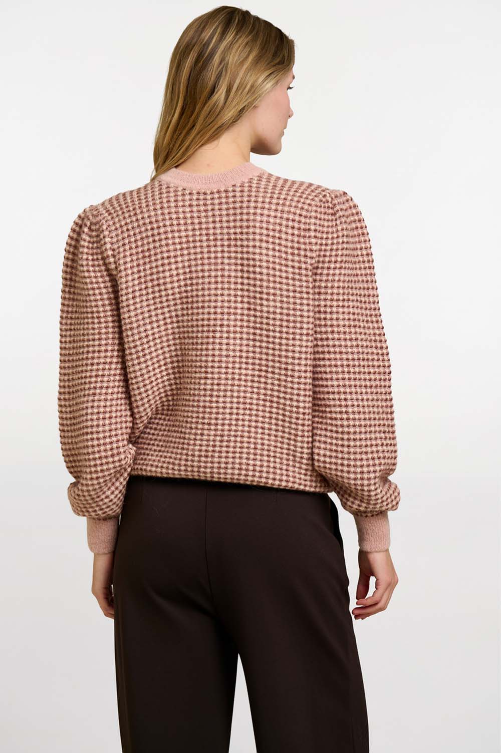Micro-jacquard sweater 4