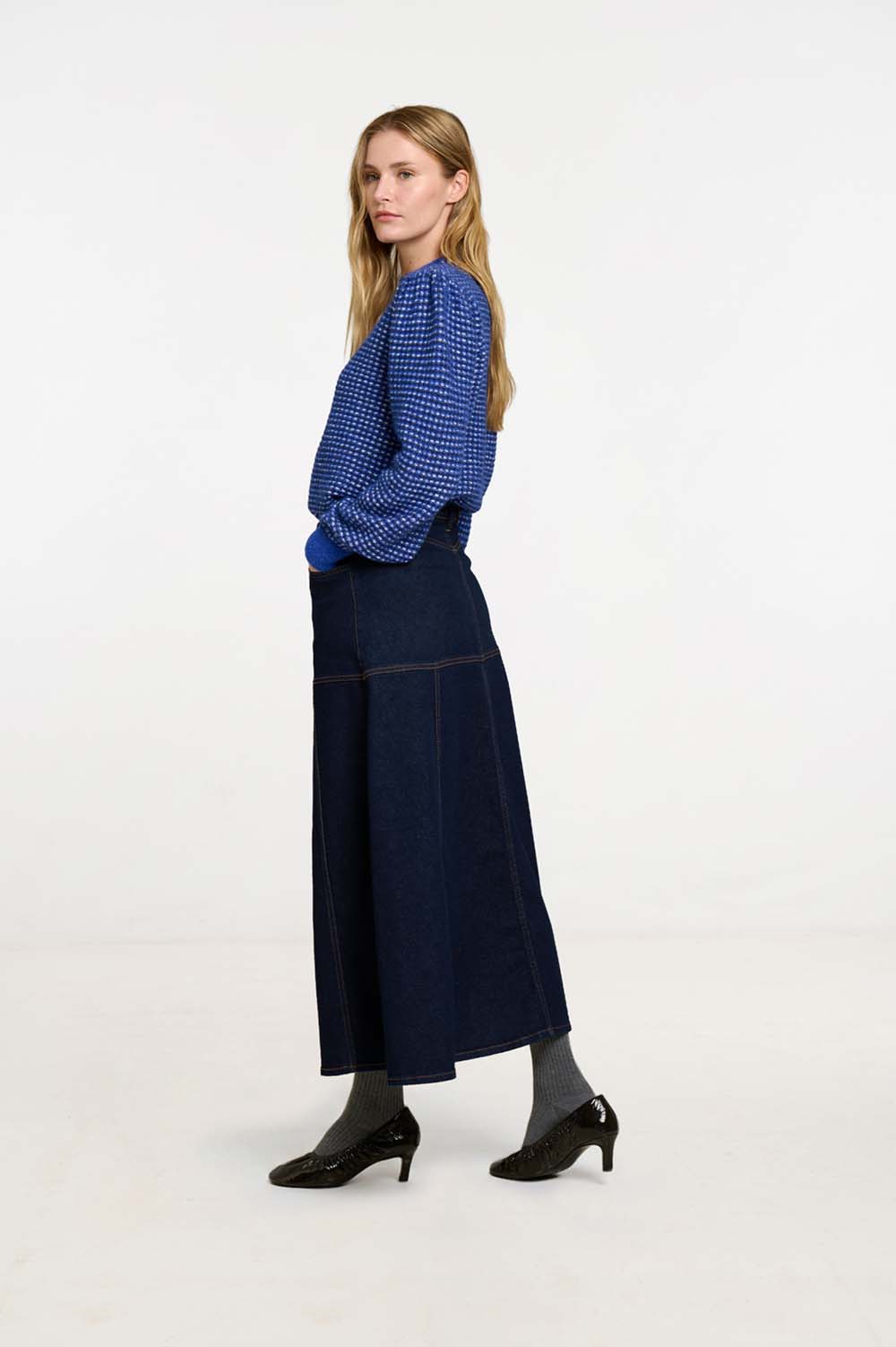 Micro-jacquard sweater 4
