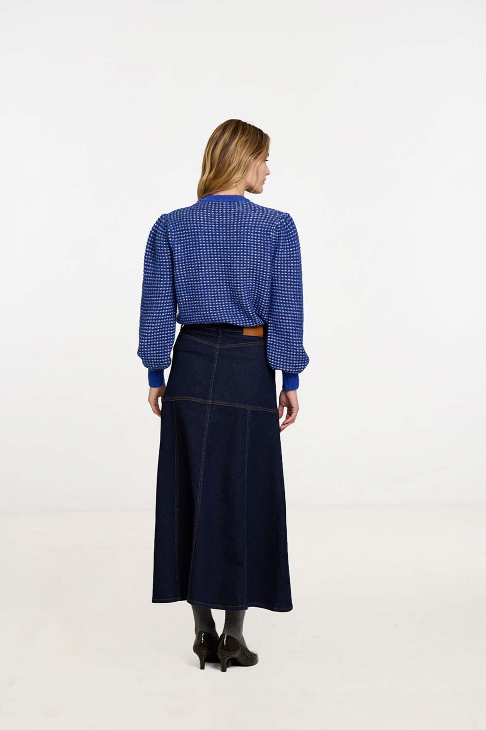 Micro-jacquard sweater 5