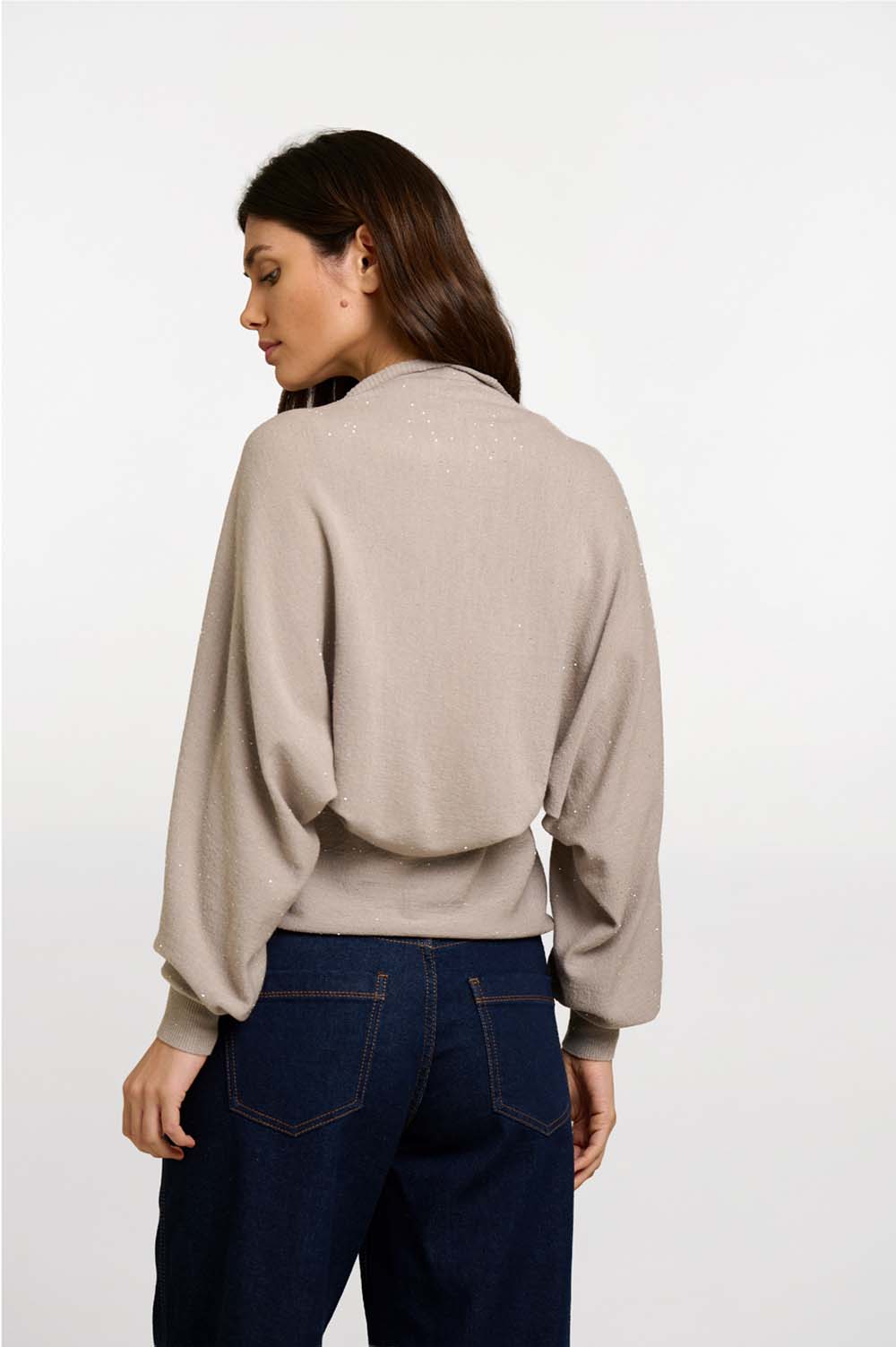 Sequin knit sleeves 4