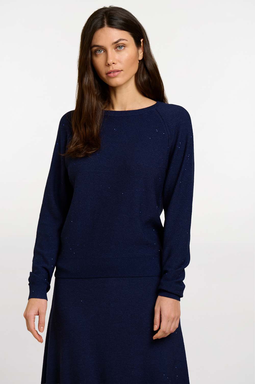 Sequin knit sweater 2