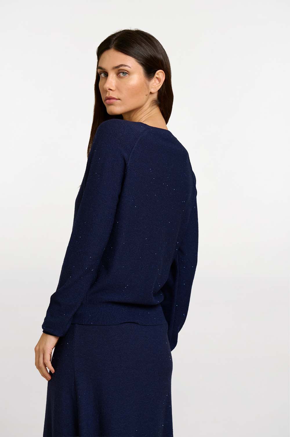 Sequin knit sweater 4