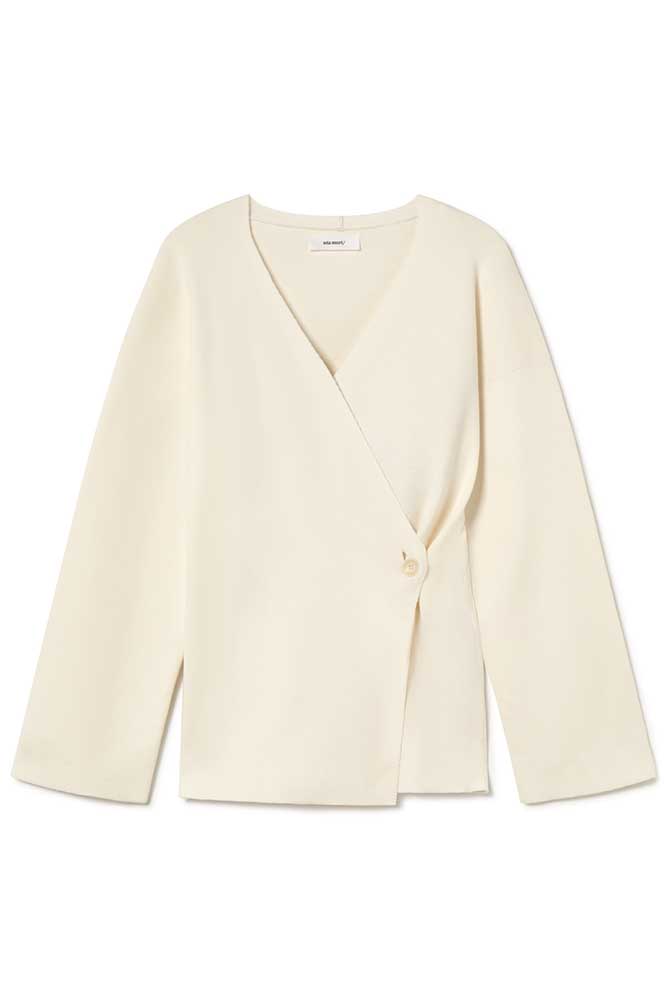 Cardigan doble botonadura
