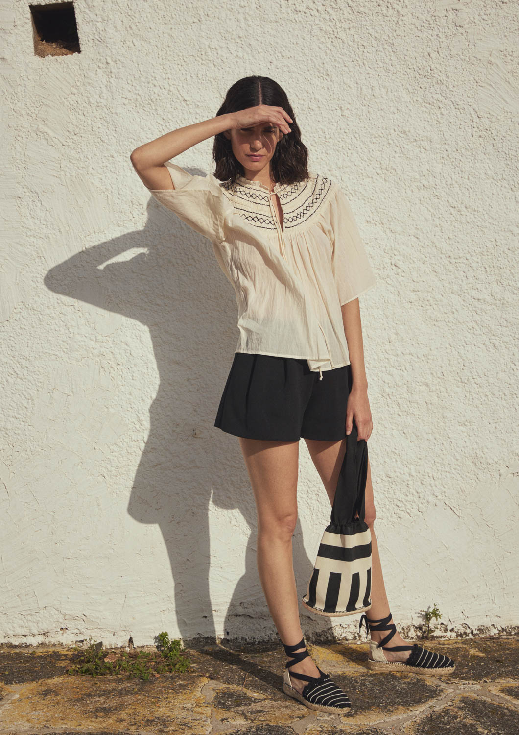 Blusa efecto arrugado 2