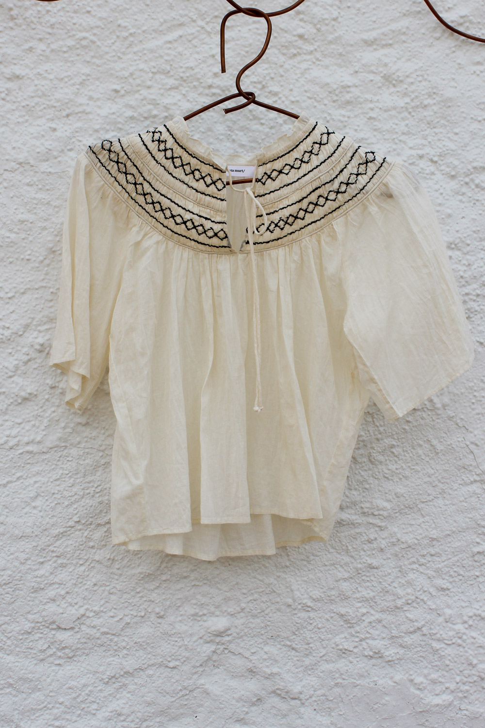 Blusa efecto arrugado 1