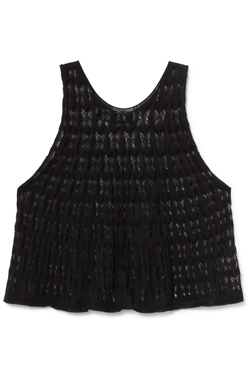 Openwork Top Openwork knit top