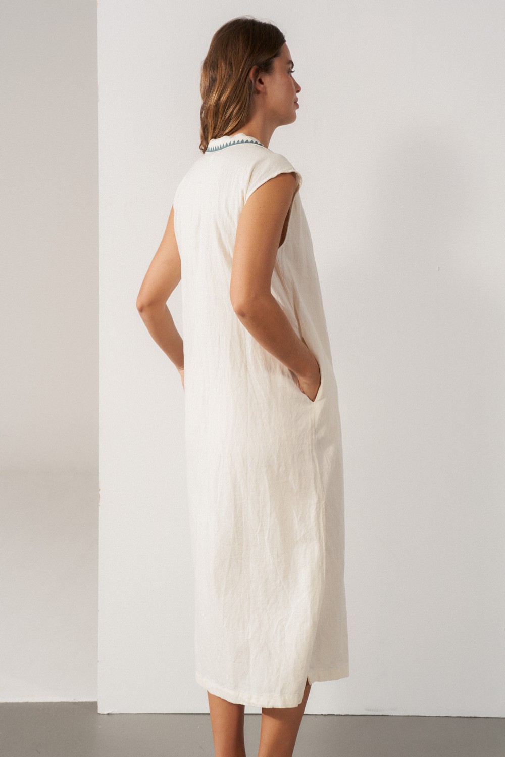 Linen dress 2