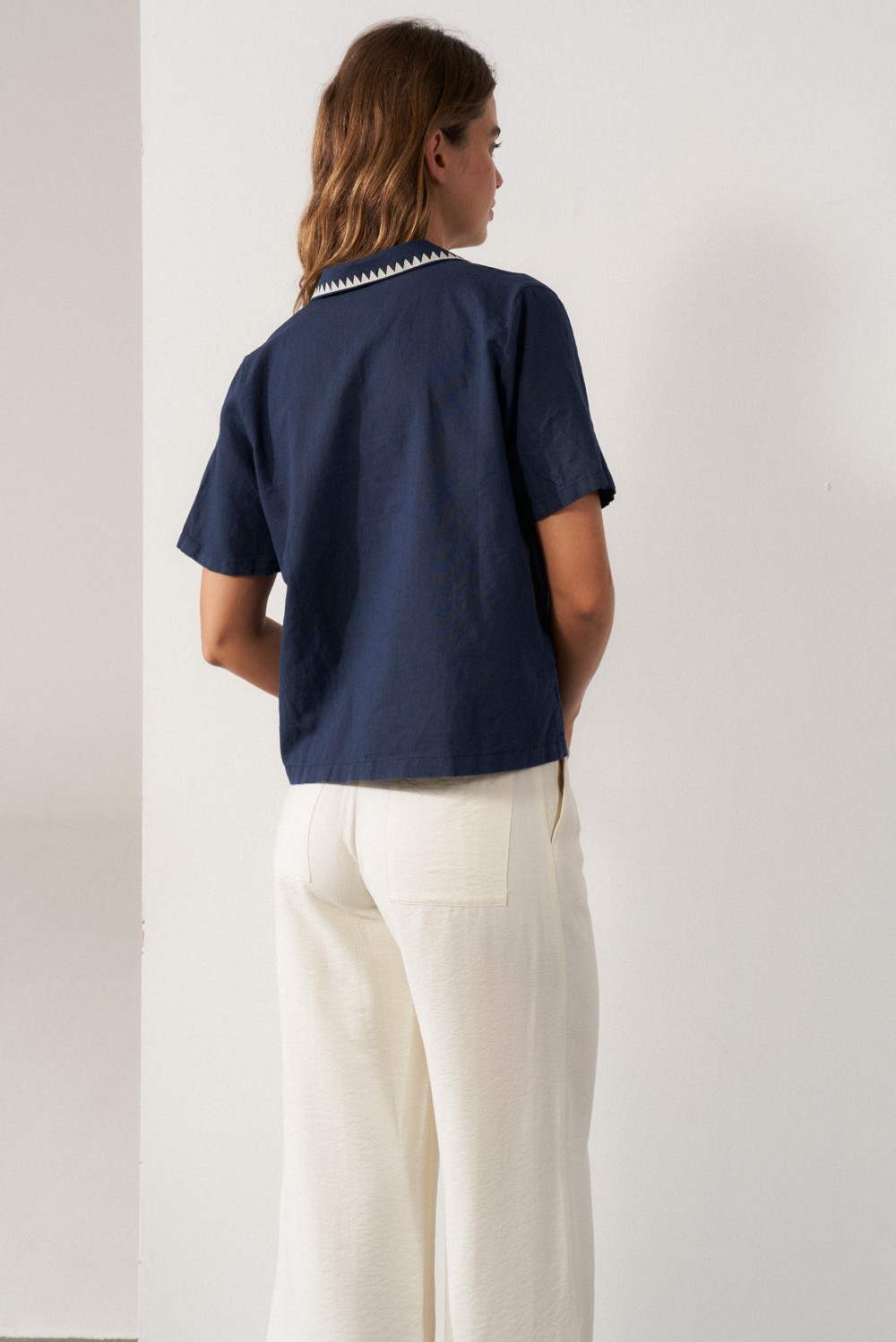 Linen blouse 2