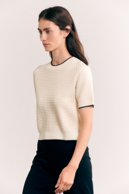 Fully-fashioned sweater